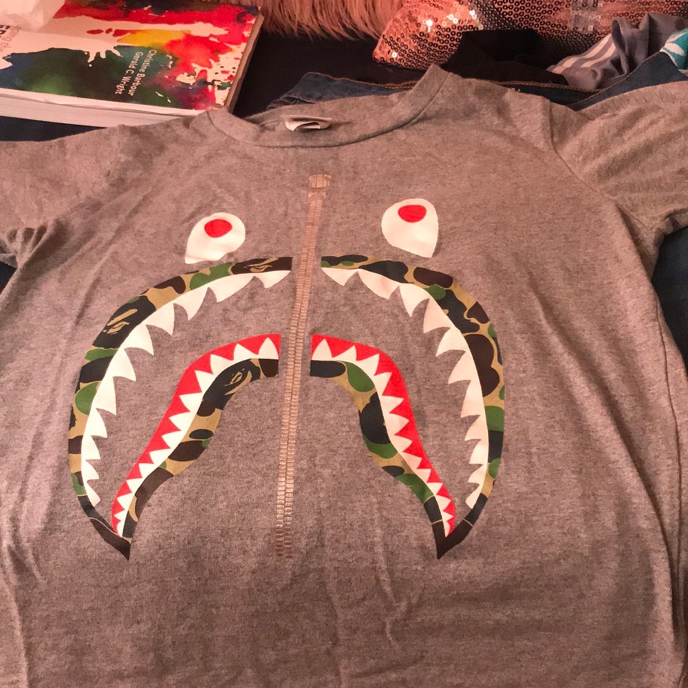 Bape shirt.